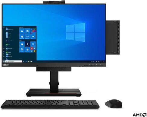 Lenovo 2025 ThinkCentre M75Q Gen 2 Mini Desktop 8-Core AMD Ryzen 7 Pro 5750GE AMD Radeon Graphics 24GBDDR4 2 TB NVME SSD WI-FI BT 5.1 USB-C HDMI1.4 DP RJ-45 Windows W/RE USB in Saudi Arabia