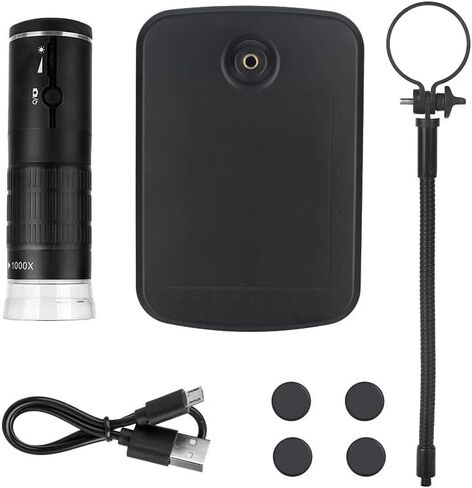 1000X Digital Microscope 1080P high-Definition Microscope Smart Phone Camera Video for PCB Welding Slideshow Viewing etc(Type C) in Kuwait