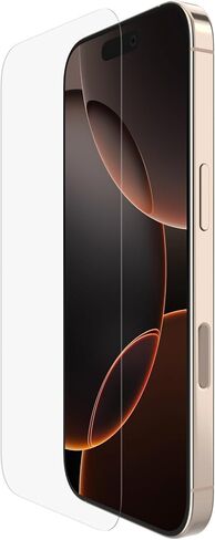 Belkin ScreenForce UltraGlass 2 Treated iPhone 16 Pro Screen Protector, scratch-resistant, 9H hardness tested glass, slim design, with bubble-free application, full screen coverage for iPhone 16 Pro in Saudi Arabia