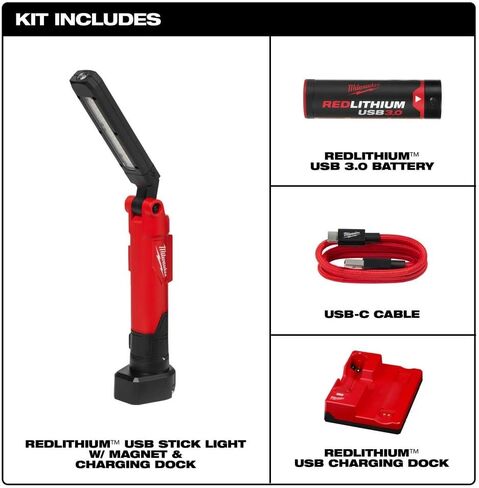 أداة Milwaukee Electric Tool Redlithium USB Light in Saudi Arabia
