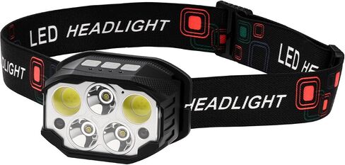 VEVOR Rechargeable Lighting Devices: Flashlights, Spotlights & Headlamps for Outdoor Adventures, Emergencies & Daily Use in Saudi Arabia
