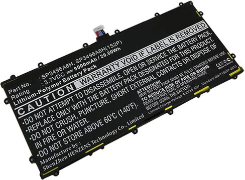 Synergy Digital Tablet Battery, Works with Google NEXUS 10 32GB Tablet, (Li-Pol, 3.7V, 9000 mAh) Ultra Hi-Capacity Battery in Saudi Arabia