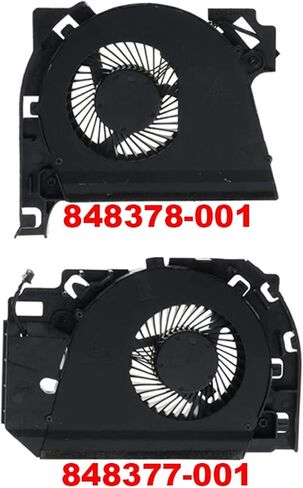 848378-001 848377-001 مروحة GPU CPU CPU لـ ZBOOK 17 G3 FGD9 FGDN DC5V 0.5A قطع الراديات الباردة (مروحة التبريد 2PC)) in Saudi Arabia