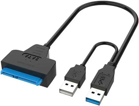 USB 3.0/2.0 إلى SATA2.0 Cable SATA إلى USB 3.0 دعم محول 2.5/3.5 بوصة محرك أقراص ثابتة خارجي SSD SATA in Saudi Arabia