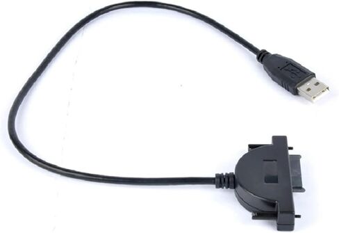 USB 2.0 إلى SATA 7+6 13PIN محول محول محرك بصري خارجي لـ CD-ROM DVD مع L/E/D in Saudi Arabia