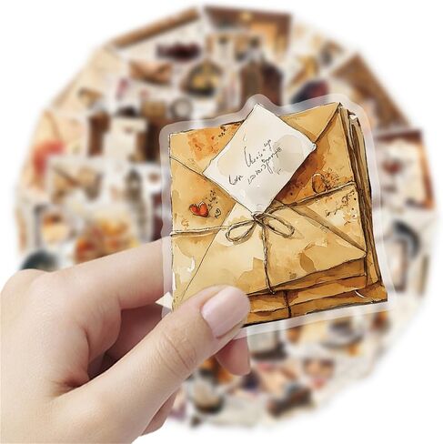 50pcs ملصقات عباد الشمس الشفافة ، ملصقات الزهور الجمالية للكمبيوتر المحمول ، زجاجة ماء ، سجلات قصاصات ، شارات مقاومة للماء للأطفال ، المراهقين ، الفتيات in Kuwait
