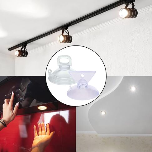 Light Bulb Changer Suction Cup Light Bulb Removal Tool 2 Size Bulb Remover MR16 GU10 Lamp Changer Head for Halogen Mini Track Lights and Range Hood(6PCS) in Kuwait