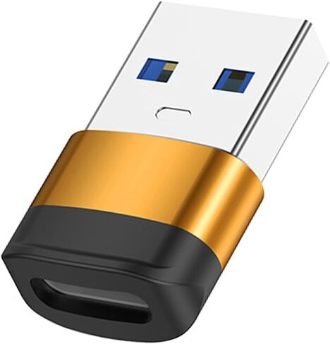 Type C Female to USB3.0 Male Adapter USB A to C Adapter Supports 10Gbps Data Speed Quick Charging for Phones Tablets USB in Kuwait
