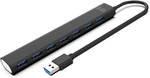 USB 3.0 7-PORT USB HUB عالية السرعة 5 جيجابت في الثانية 3.0 محور الخائن in Saudi Arabia