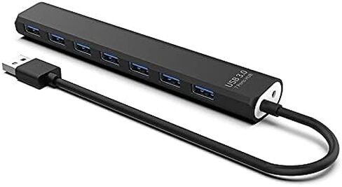 USB 3.0 7-PORT USB HUB عالية السرعة 5 جيجابت في الثانية 3.0 محور الخائن in Saudi Arabia