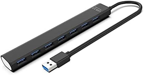 USB 3.0 7-PORT USB HUB عالية السرعة 5 جيجابت في الثانية 3.0 محور الخائن in Saudi Arabia