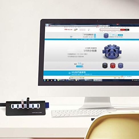 6 منفذ USB3.0 HUB نقطة واحدة ستة USB2.0/3.0 بطاقة الالتحام بطاقة الكمبيوتر كمبيوتر الكمبيوتر المحمول U Disk Multi-Port (اللون: الذهب) (أبيض) in Saudi Arabia