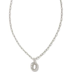 Kendra Scott Crystal Letter Short Pendant Necklace in Kuwait