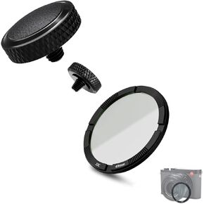 JJC UV Filter مع زر إطلاق مصراع الكاميرا لـ Leica Q3 in Kuwait