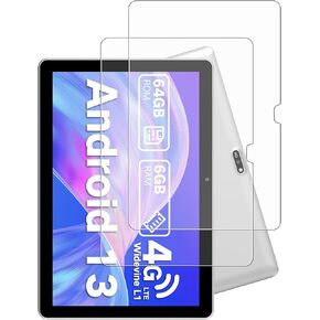 for NINTAUS AP32 Android 13 Octa-Core Tablet 10.1 inch 2024 Screen Protector,WUNIAK Tempered Glass Film Anti-Scratch High Touch Sensitivity,2 Pack in Kuwait