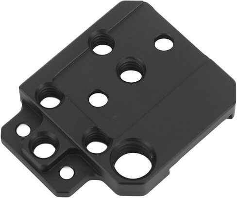 Quick Release Plate, with 1/4 3/8 Inch Holes Cold Shoe Interface Aluminum Alloy Camera Stabilizer Expansion Mounting Base for Ronin S, SC, RS2, RS3 Stabilizer in Saudi Arabia