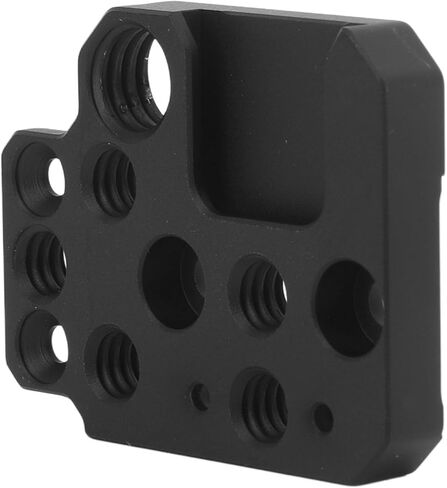 Quick Release Plate, with 1/4 3/8 Inch Holes Cold Shoe Interface Aluminum Alloy Camera Stabilizer Expansion Mounting Base for Ronin S, SC, RS2, RS3 Stabilizer in Saudi Arabia