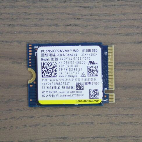 PC SN5000S 512GB SSD M.2 2230 30MM NVME PCIE 4.0 GEN 4 X 4 SDEPTSJ-512G-1012 DRIVE Internal Solid State (SSD)-DREAM DECK ، LAPTOP & Desktop متوافق (OEM جديد) in Kuwait