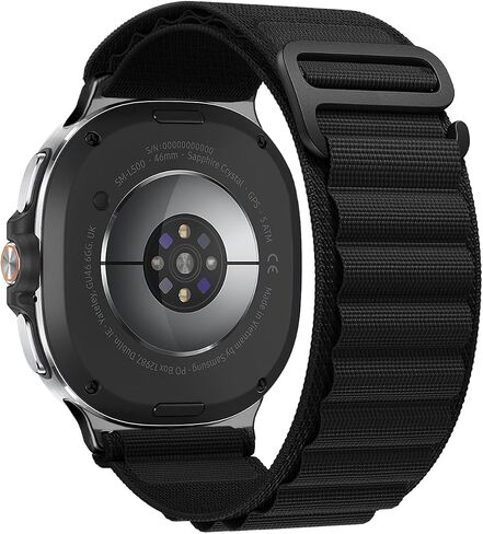 شريط حلقة جبال الألب متوافقة مع Samsung Galaxy Watch 8 40mm/44mm ، حزام نايلون من النايلون الرياضي لـ Galaxy Watch 8 Classic 46 MM Women Men in Kuwait