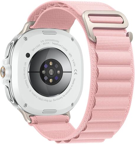 شريط حلقة جبال الألب متوافقة مع Samsung Galaxy Watch 8 40mm/44mm ، حزام نايلون من النايلون الرياضي لـ Galaxy Watch 8 Classic 46 MM Women Men in Kuwait