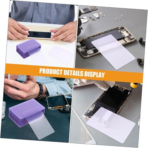 Stobok 500pcs أداة شريط pry القابلة للانحناء لإصلاح الإلكترونيات مرنة شاشة شاشة الشاشة مرنة لتصميم الكمبيوتر اللوحي للهاتف لإزالة الشاشة الفعالة المدمجة in Saudi Arabia