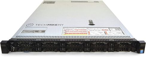 خادم TechMikeny 2.20 جيجا هرتز 20-كور 192 جيجا بايت ذاكرة الوصول العشوائي 2x 400GB SAS SSD 8x 1.2TB PowerEdge R630 (متجدد) in Saudi Arabia