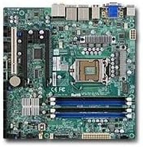 Supermicro Motherboard C7SIM-Q Core I7/5/I3 LGA1156 Q57 DDR3 PCI Express 2 Microatx in Saudi Arabia