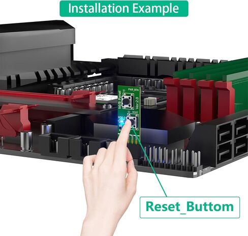10pin لوحات اختبار لوحات اختبار اللوحات الأم مع عمليات إعادة تشغيل في وظائف إعادة التشغيل لتبديل الطاقة بشكل متكرر in Kuwait