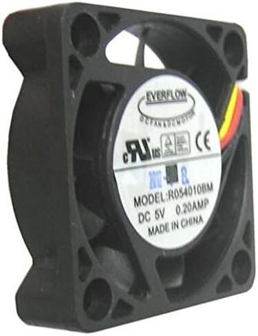 Everflow 40x40x10mm Ball Ball Bearing 5 Volt Fan R054010BM سرعة متوسطة in Saudi Arabia