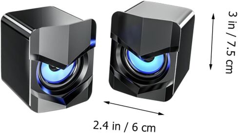 مكبرات صوت مصغرة تعمل بنظام Artibetter USB لسطح المكتب والكمبيوتر المحمول متعدد الوسائط سلكية الصوت المضغوطة مكبرات الصوت المدمجة in Saudi Arabia