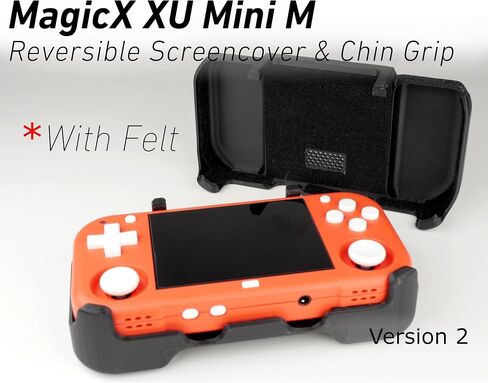 Foel Grip 2 in-1 لـ Magicx Xu Mini M لـ Mini M Cover Cover Cover Relivery Comfort Grip Love Case مع Love Wrap Orgonhelic Handheld اثنين في واحد in Saudi Arabia