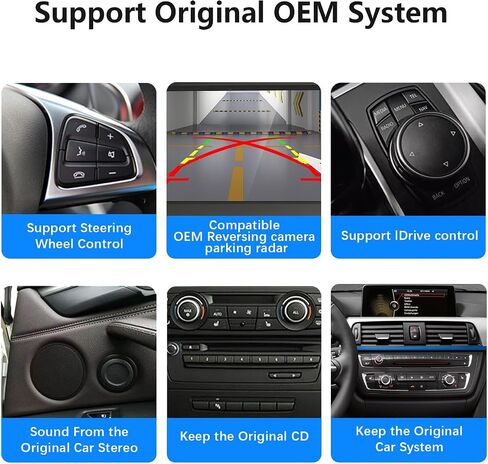 Ultra Narrow 12.3-inch 1920 * 720 Car Radio for BMW X3 F25 X4 F26 NBT Carplay Android Auto Multimedia Audio Stereo Upgrade Touch Screen Bluetooth(Linux NBT System) in Kuwait