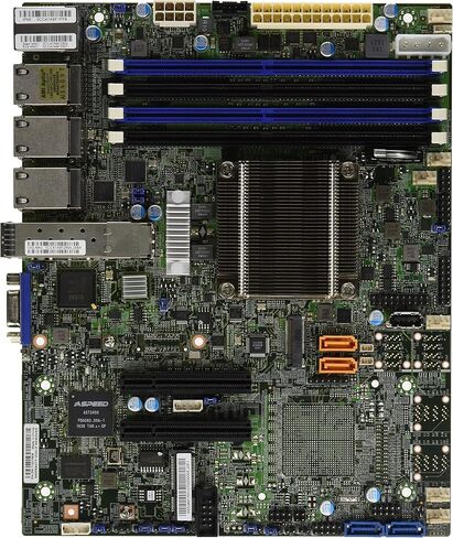 Supermicro Flexatx SOC مع معالج Intel Xeon D-1518 2.2 جيجا هرتز 4-Core ، FCBGA 1667 Motherboard X10SDV-TP8F-O in Kuwait