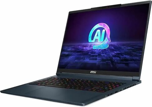 MSI Stealth 16 AI Studio A1V Stealth 16 AI Studio A1VGG -091US 16 "دفتر ألعاب - Full HD Plus - Intel Core Ultra 9 185H - 32 GB - 1 TB SSD - Star Blue in Saudi Arabia