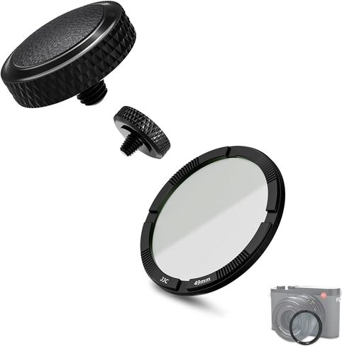 JJC UV Filter مع زر إطلاق مصراع الكاميرا لـ Leica Q3 in Kuwait