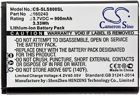 Cameron Sino Battery for Steelseries 61298RX, Arctis Pro Wireless, H Wireless Gaming-Headset, Siberia 800, Siberia 840 160240 900mAh / 3.33Wh in Saudi Arabia