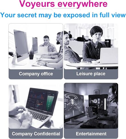 شاشة خصوصية 24 بوصة 24 بوصة لرصد الكمبيوتر - 16: 9 شاشة عريضة - الحجم (العرض: 20.90in x heigth: 11.73in) - درع خصوصية أمان البيانات - مناسبة لمختلف شاشة العلامة التجارية in Kuwait