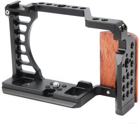 Denash Camera Cage Kit ، CNC Process Aluminy Aluminium ripoy for A7C in Saudi Arabia