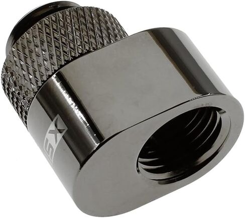 XSPC G1/4 "Rotary 7MM و 14 مم مجموعة محول إزاحة محول ، كروم أسود in Kuwait