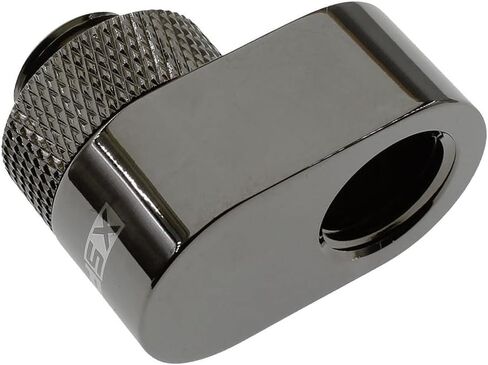 XSPC G1/4 "Rotary 7MM و 14 مم مجموعة محول إزاحة محول ، كروم أسود in Kuwait