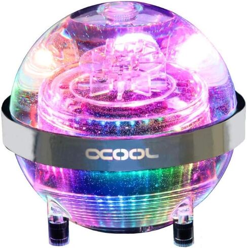 Alphacool Eisball Reservoir and D5 Pump Top, Digital RGB, Pump Not Included, Plexi in Saudi Arabia