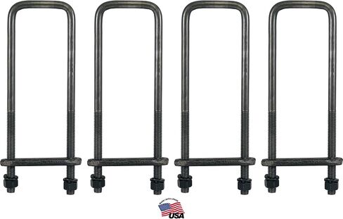 Buyers Products UB623520 U-Bolt Kit (U-Bolt Kit 20In,(4 Ea) W/ 4Inch N.C. THD) in Saudi Arabia
