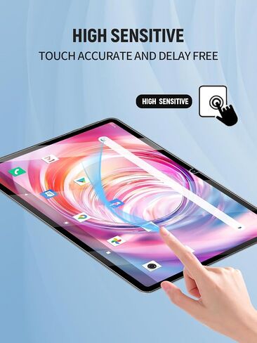 واقي الشاشة لـ Moonstars D126C Android 14 Tablet 11 بوصة ، ومضاد للخلع 9H فيلم زجاجي يسهل تثبيته ، بدون فقاعة ، عبوة 2 in Kuwait