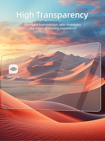 بالنسبة إلى Nintaus AP32 Android 13 Octa-Core Tablet 10.1 بوصة 2024 واقي الشاشة ، Wuniak Heriak Glass Film Anti-Scratch High Touch Sensitivity ، 2 Pack in Kuwait