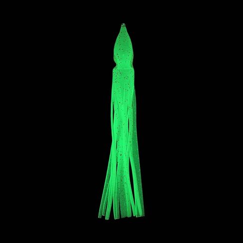 Fishing Squid Skirts Glow Soft Plastic Trolling Lures Fit for Bass Trout Salmon Saltwater Fishing Bait in Saudi Arabia
