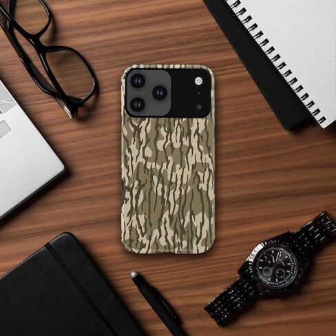 للحصول على قضية iPhone 17 Pro Max ، قضية هاتف Camo Camouflage لفتاة النساء يا فتى الرجال ، Hybrid 2 طبقات قذيفة الصلابة in Kuwait