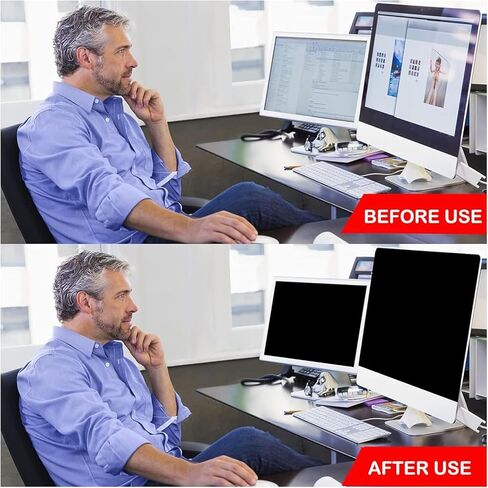 مرشح شاشة كمبيوتر 2 -pack 23 بوصة ، يمكن أن يحقق خصوصية 60 درجة -WXH: 20.03in × 11.25 بوصة ، متطورة -مضادة للضوء -مضاد للخلفي -شيلف مضاد للخلفي ، 16: 9 شاشة عريضة in Kuwait