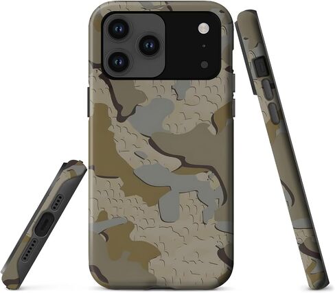 for iPhone 17 Pro Max Case,Camo Camouflage Phone Case for Girl Women Boy Men,Hybrid 2-Layer Hard Shell Cases in Kuwait