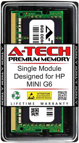 A-Tech 8GB RAM لـ HP MINI G6 | DDR4 2133MHz SODIMM PC4-17000 260-PIN وحدة ترقية الذاكرة غير ECC in Saudi Arabia