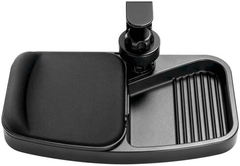 Tripp Lite Under Desk Storage Tray Clamp-On Storage Tray W Mouse Pad ، Wrist Rest-Office Desk Organizer 360 Debivel 5 Andress Ordranty (DMUDSC) in Saudi Arabia